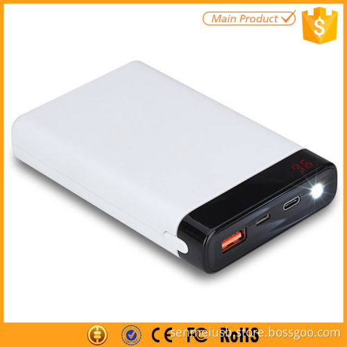 Fast Charging Power Banks 10000mah Portable Power Bank with Logo